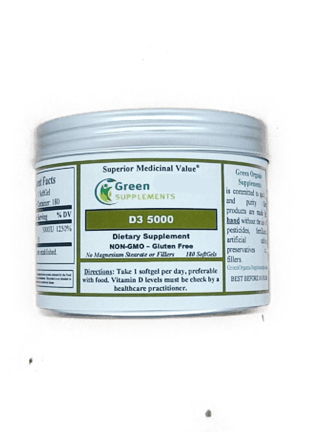 Vitamin D3 5000 Softgels